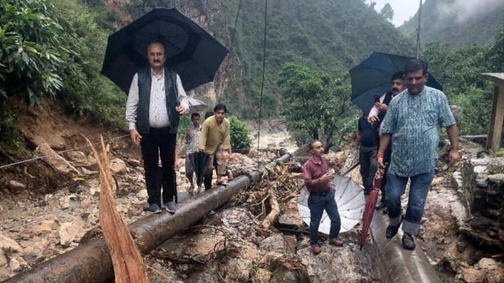 432 disaster affected drinking water schemes partially restored in Kullu district: Mukesh Agnihotri HIMACHAL HEADLINES