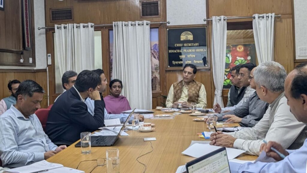 CS Prabodh Saxena launches face authentication in public distribution system HIMACHAL HEADLINES