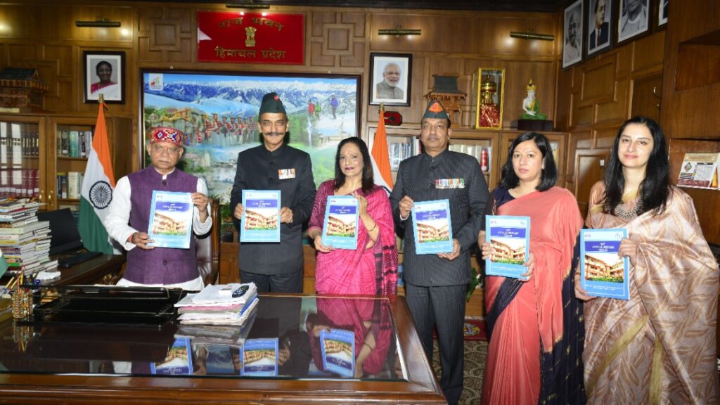 HPPSC Chairman presents 54th annual report to Governor HIMACHAL HEADLINES