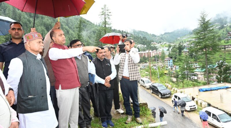 Governor Shukla Visits Disaster-Affected Areas in Siraj Constituency Governor Shukla Visits Disaster-Affected Areas in Siraj Constituency HIMACHAL HEADLINES