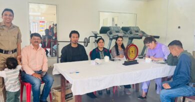 Health of 80 people was checked in a health camp in Junga HIMACHAL HEADLINES