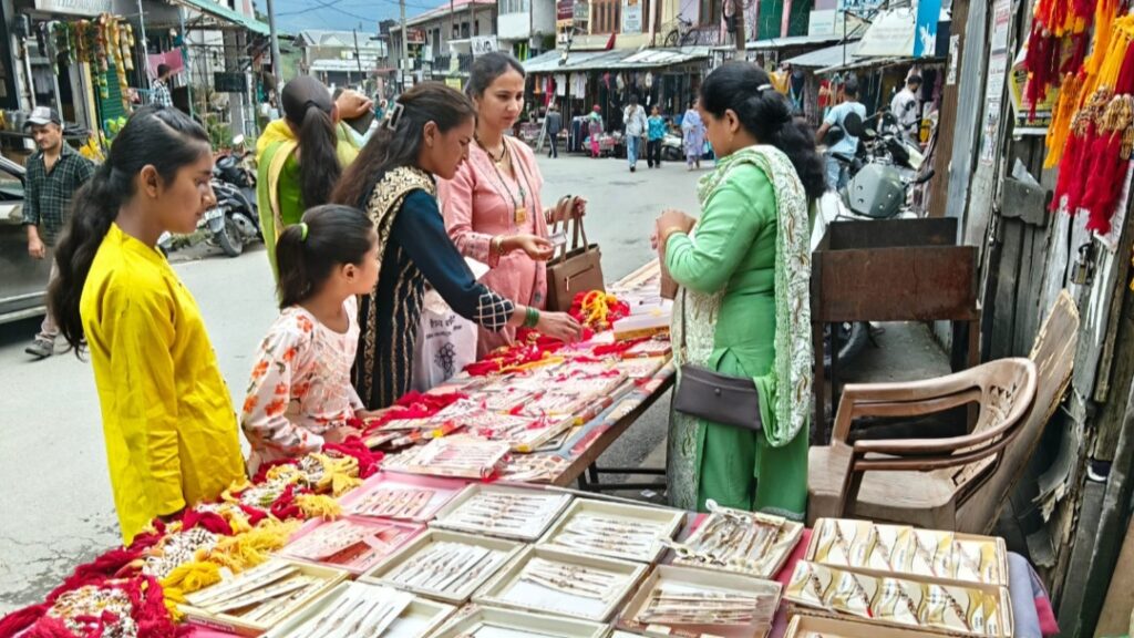 Raksha Bandhan festival was celebrated with gusto in Rajgarh HIMACHAL HEADLINES
