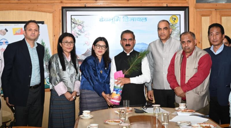 Sukhu hands over 5000 Chilgoza seedlings to Bhutan Government Sukhu hands over 5000 Chilgoza seedlings to Bhutan Government HIMACHAL HEADLINES