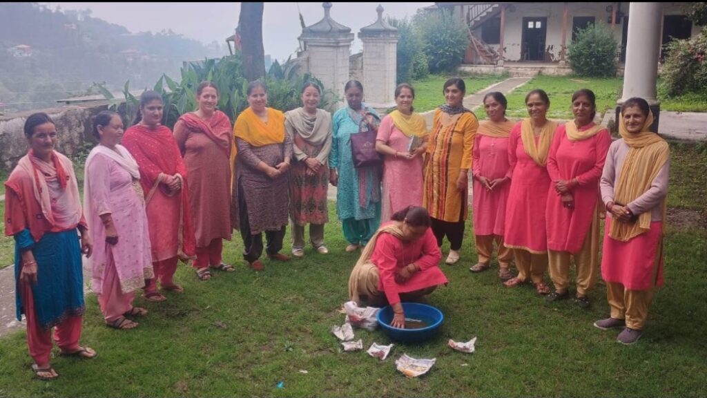 Information about natural farming and animal husbandry given to women HIMACHAL HEADLINES