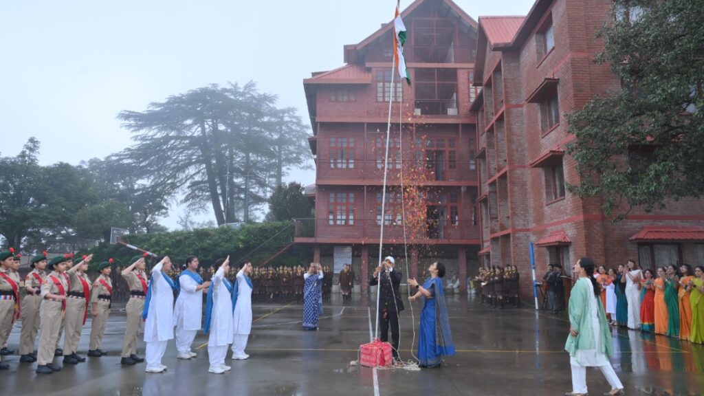 Auckland House School Girls Celebrates Independence Day with Message of Unity and Peace HIMACHAL HEADLINES