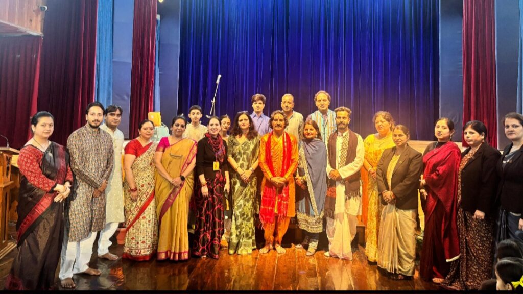 Kathak Maestro Pandit Rajendra Gangani Enthrals Auckland House Girls’ School HIMACHAL HEADLINES
