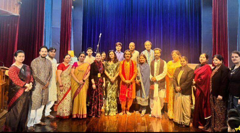 Kathak Maestro Pandit Rajendra Gangani Enthrals Auckland House Girls’ School HIMACHAL HEADLINES