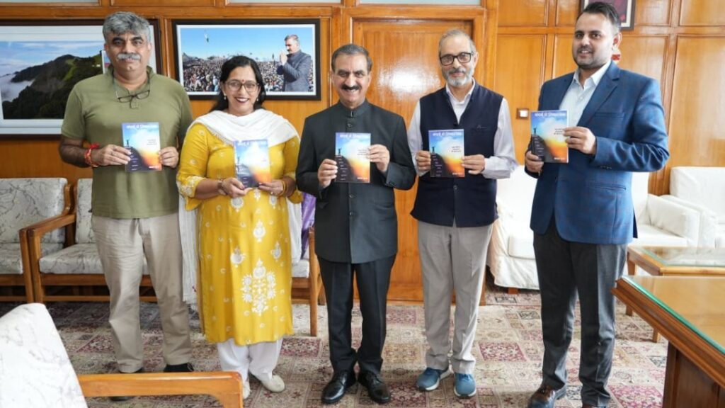 CM Sukhu releases book 'Sanghrash Se Shikhar Tak' HIMACHAL HEADLINES