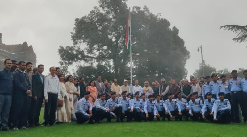 Independence Day Celebrated with Enthusiasm at the Indian Institute of Advanced Study HIMACHAL HEADLINES