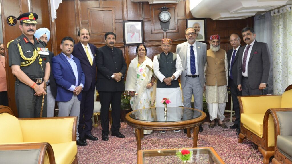 Governor Shukla hosts 'At Home' at Raj Bhavan HIMACHAL HEADLINES