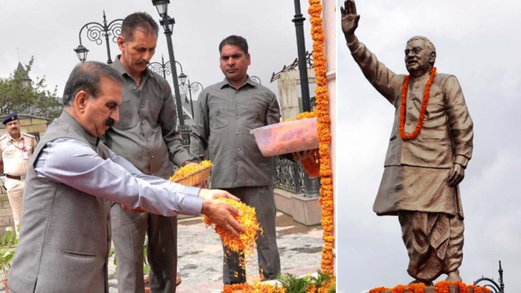 CM Shukla pays tributes to Atal Bihari Vajpayee on his death anniversary HIMACHAL HEADLINES