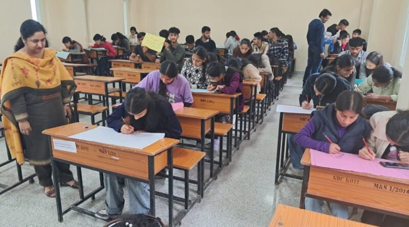 Anti-ragging week celebrated in Degree College Chail-Koti HIMACHAL HEADLINES