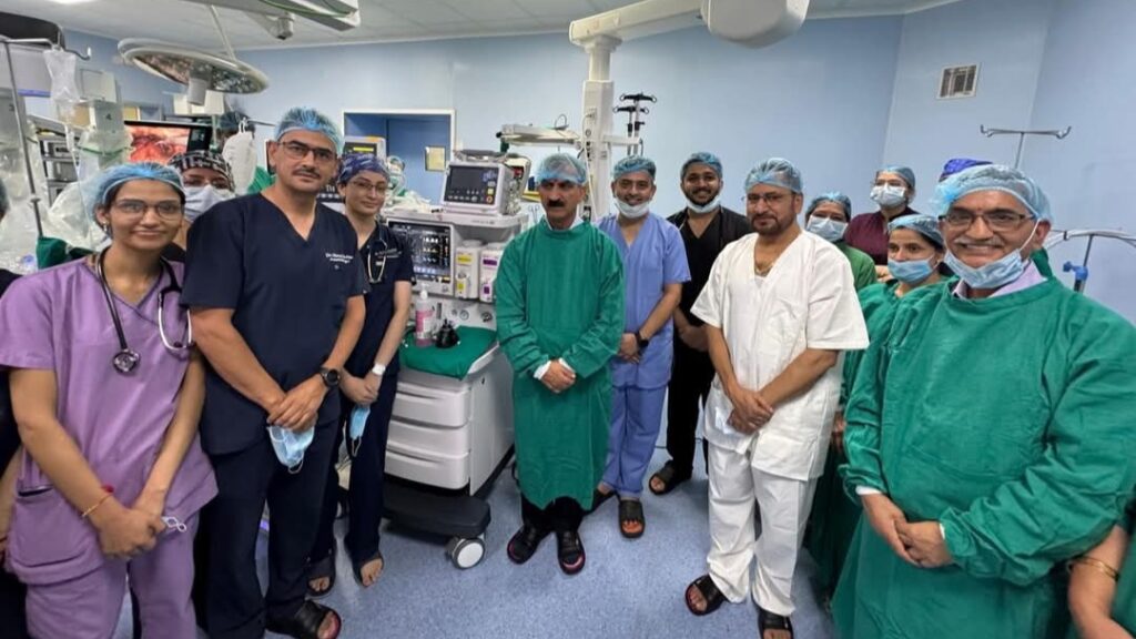 First Robotic surgery at AIMSS Chamiyana creates history, CM Sukhu congratulates the team First Robotic surgery at AIMSS Chamiyana creates history, CM Sukhu congratulates the team HIMACHAL HEADLINES