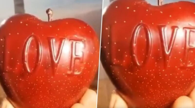 Love in Every Bite: Himachal Farmer Grows Heart-Shaped Apples with a Personal Touch HIMACHAL HEADLINES