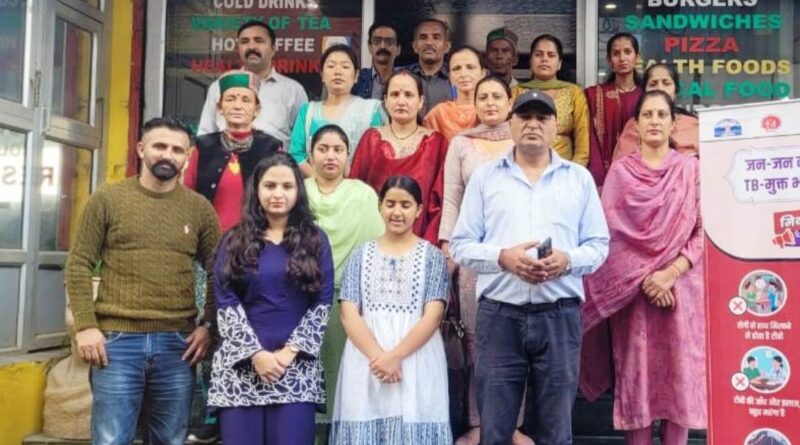 TB Champion will spread awareness about TB treatment in society : Dr Ranta HIMACHAL HEADLINES