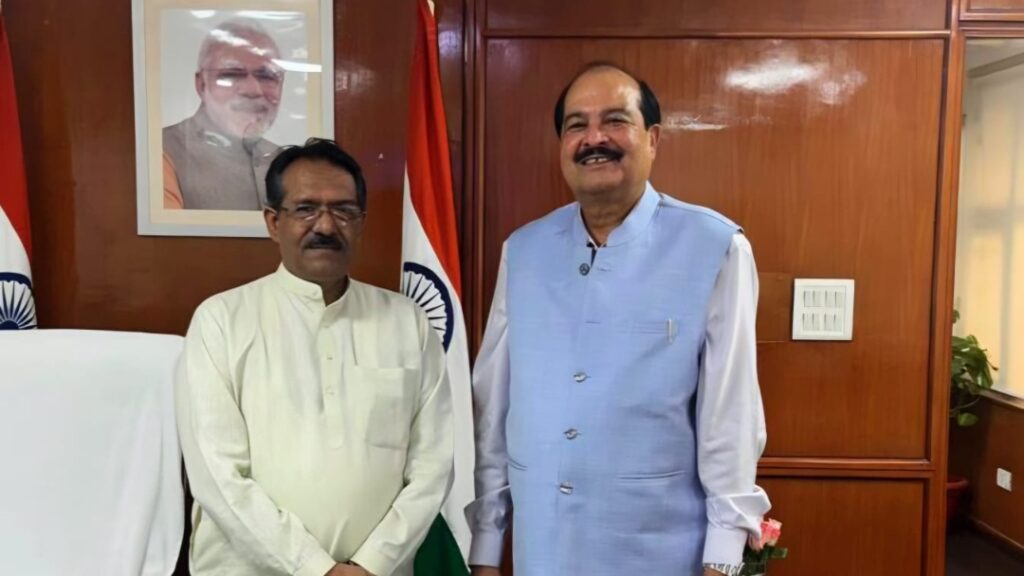Harsh Mahajan met Union Minister of State Harsh Malhotra: work on improvement of NH to start soon Harsh Mahajan met Union Minister of State Harsh Malhotra: work on improvement of NH to start soon HIMACHAL HEADLINES