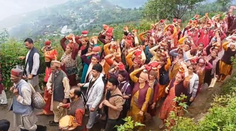 Shiv Shakti Nageshwar Mahayaksha started with Kalash Yatra in Nagpur HIMACHAL HEADLINES
