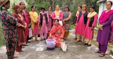Women in Jhadech and Ghadot learned tips of natural farming Women in Jhadech and Ghadot learned tips of natural farming HIMACHAL HEADLINES