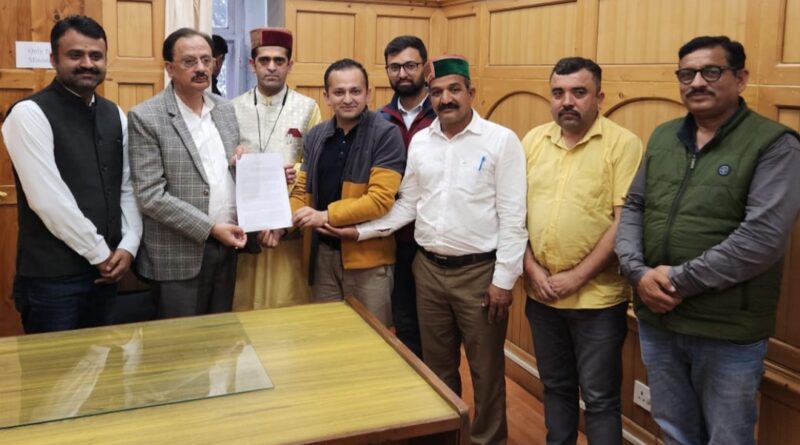 Hati Vikas Manch demanded to make Solan Rajgarh Meenas Road a National Highway HIMACHAL HEADLINES