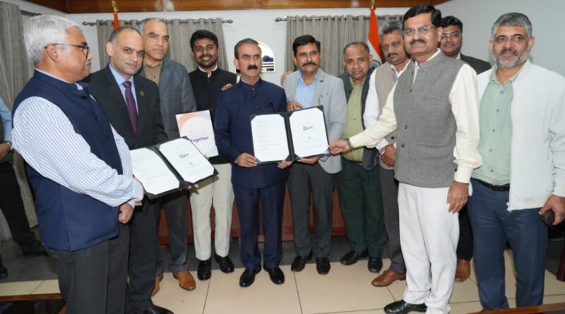 Sukhu launches India's first State supported Biochar programme Sukhu launches India's first State supported Biochar programme HIMACHAL HEADLINES