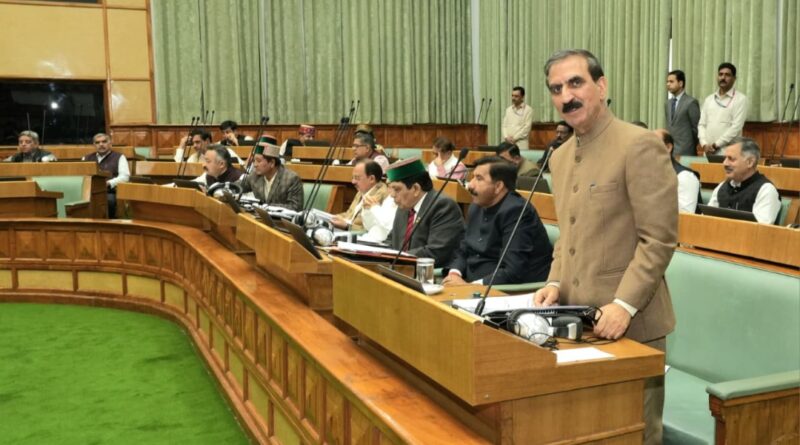 Himachal’s Mounting Debt: CM Sukhu Calls for Patience Amid Financial Strain HIMACHAL HEADLINES