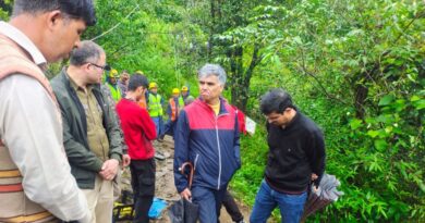 A house and a cowshed were destroyed due to landslide in Jot village of Junga A house and a cowshed were destroyed due to landslide in Jot village of Junga HIMACHAL HEADLINES