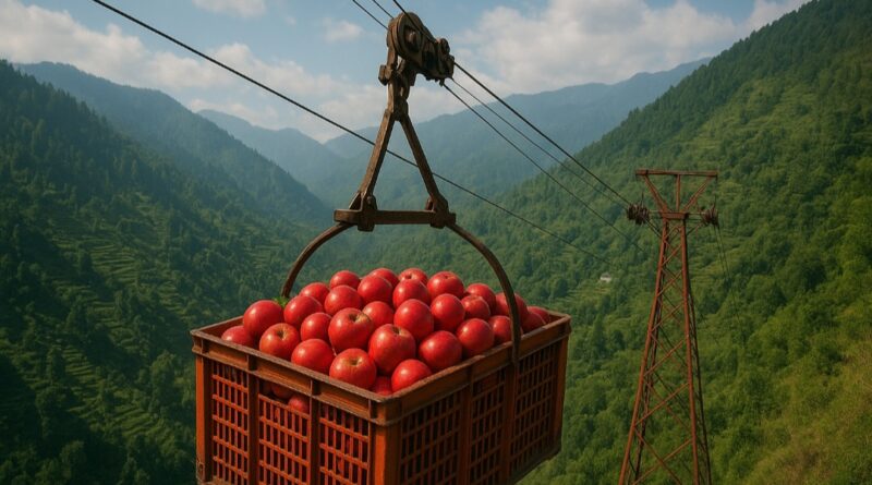 Ropeway Lifeline Brings Relief to Flood-Hit Apple Growers in Rampur’s Ghanvi Region Ropeway Lifeline Brings Relief to Flood-Hit Apple Growers in Rampur’s Ghanvi Region HIMACHAL HEADLINES