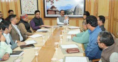 Sukhu chairs first meeting of Tourism Investment Promotion Council HIMACHAL HEADLINES