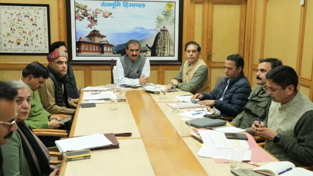 CM Sukhu directs to intensify rescue and relief operations in disaster-hit areas HIMACHAL HEADLINES