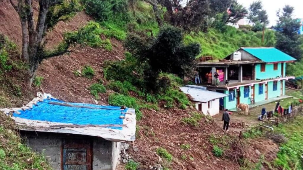 Heavy rain and landslide cause devastation in Darbhog Panchayat HIMACHAL HEADLINES