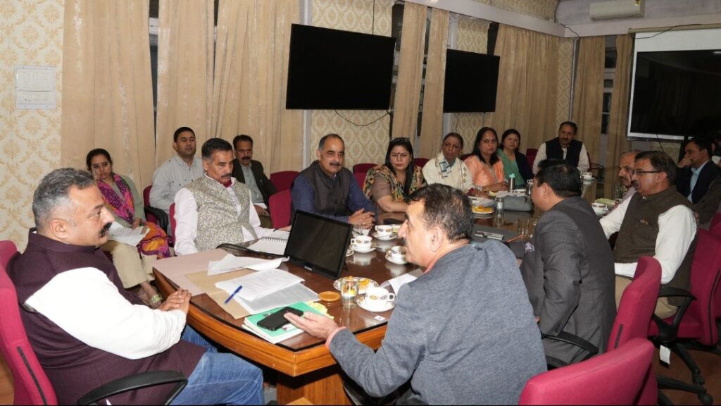 Rohit Thakur presides over meeting on curriculum revision HIMACHAL HEADLINES