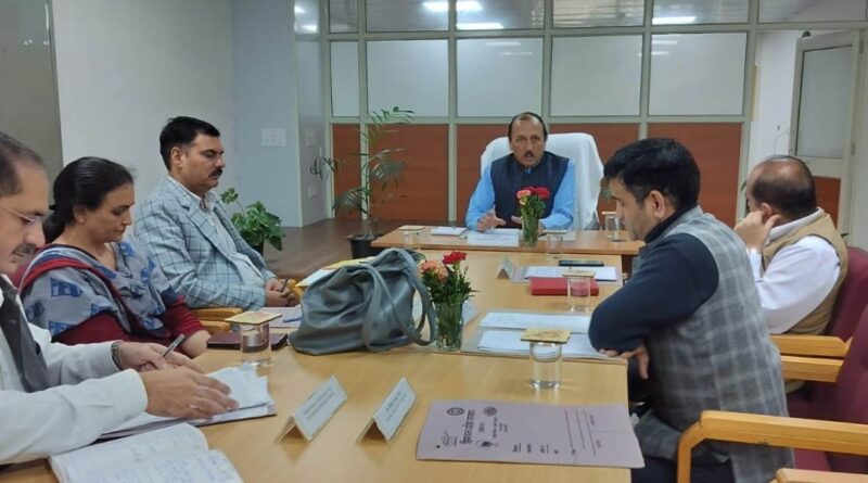 Dr. S.P. Katyal directs strict monitoring of food security benefits HIMACHAL HEADLINES