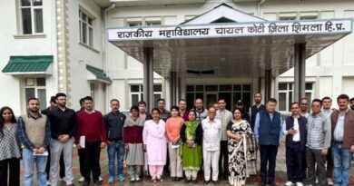 Ramakrishna Sharma became the head of PTA of Degree College Chail Koti HIMACHAL HEADLINES