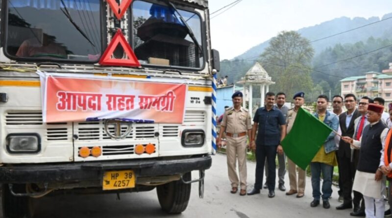 Governor Shukla distributes food and relief material to disaster affected people HIMACHAL HEADLINES
