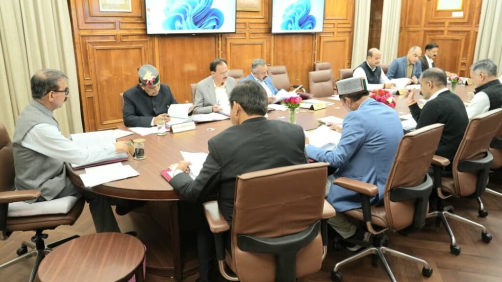 Himachal Cabinet Decisions HIMACHAL HEADLINES