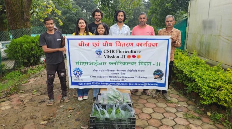 CSIR-IHBT Brings Color and Cash through Carnation Farming to Himachali Farmers CSIR-IHBT Brings Color and Cash through Carnation Farming to Himachali Farmers HIMACHAL HEADLINES