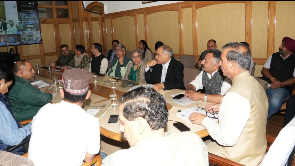 Sukhu reviews rain related damages Sukhu reviews rain related damages HIMACHAL HEADLINES