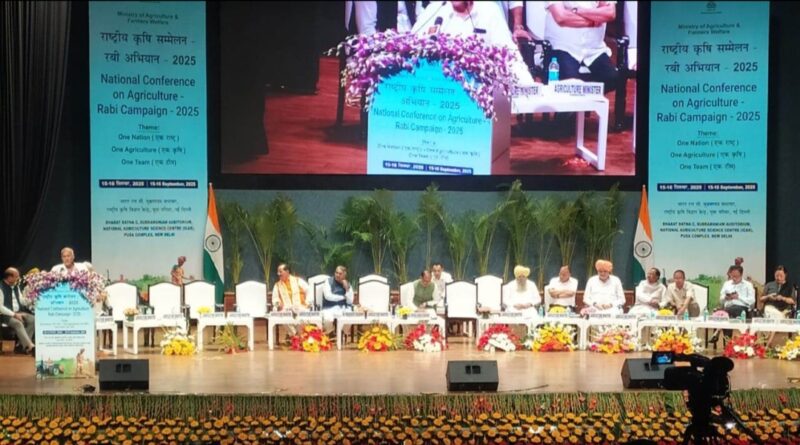 Agriculture Minister participates in national conference on Kharif-Rabi Campaign HIMACHAL HEADLINES