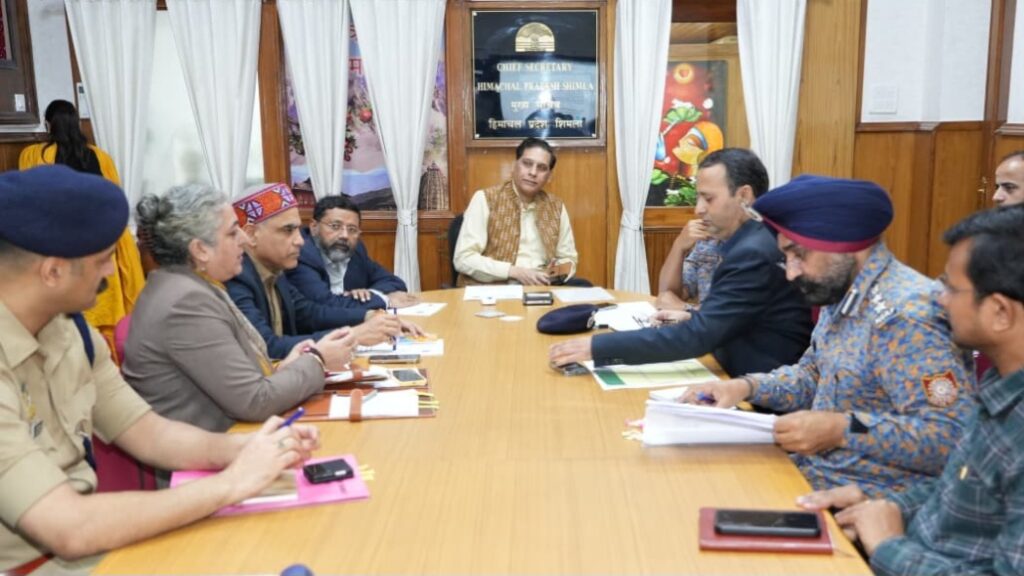 SDRF to be strengthened to mitigate impact of disasters HIMACHAL HEADLINES