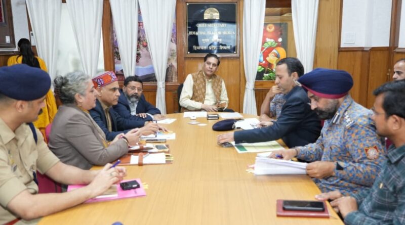 SDRF to be strengthened to mitigate impact of disasters HIMACHAL HEADLINES