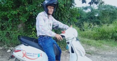 Healing on Two Wheels: How an E-Scooty is Bringing Hope to Sarkaghat's Doorstep HIMACHAL HEADLINES