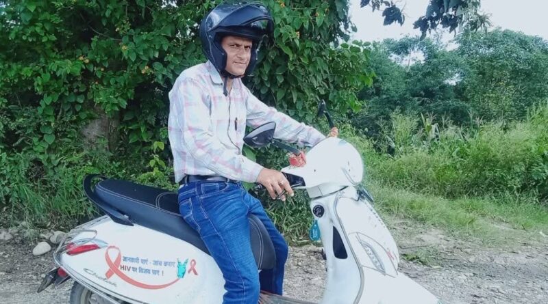 Healing on Two Wheels: How an E-Scooty is Bringing Hope to Sarkaghat's Doorstep HIMACHAL HEADLINES