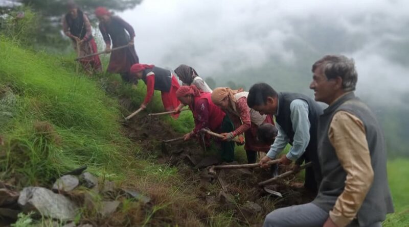 Rebuilding Lives and Livelihoods: How MNREGA is Helping Mandi's Villages Recover HIMACHAL HEADLINES