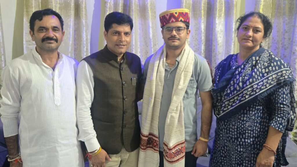 Shivam Kanungo secured All India Rank 2 in ICAR-SRF exam felicitated HIMACHAL HEADLINES