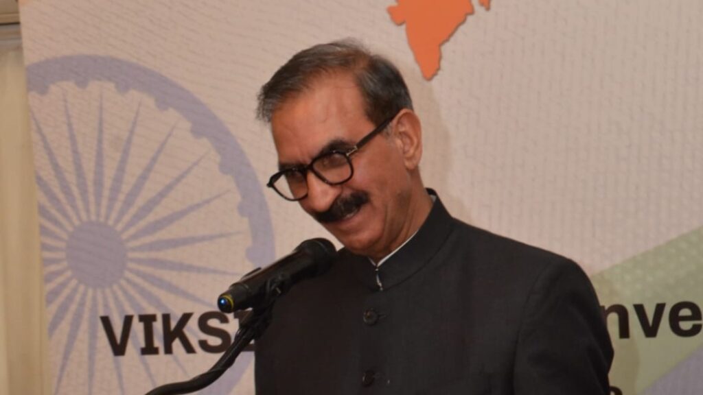 Sukhvinder Singh Sukhu becomes first CM of India to address at House of Lords in London HIMACHAL HEADLINES