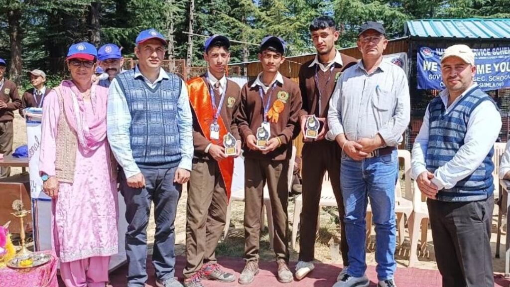 Many programs were organized on NSS Day at Chiyog School HIMACHAL HEADLINES