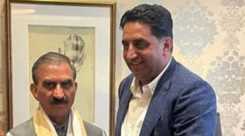 President of IOC UK calls on Chief Minister Sukhu HIMACHAL HEADLINES