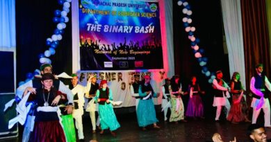 Freshers' party organized by HPU Computer Science Department Freshers' party organized by HPU Computer Science Department HIMACHAL HEADLINES