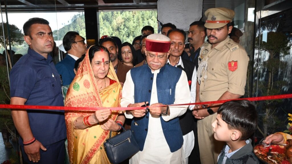 Governor Shukla inaugurates Elbrus resort at Theog Governor Shukla inaugurates Elbrus resort at Theog HIMACHAL HEADLINES
