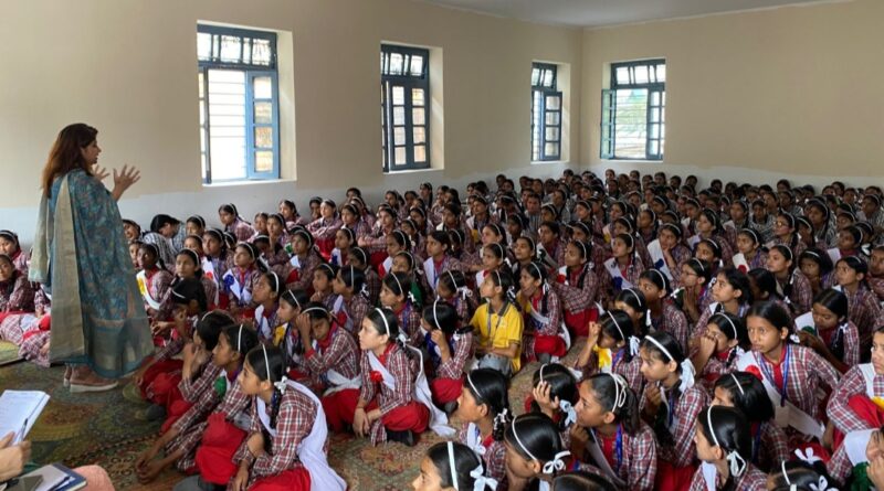 Information about good touch and bad touch was given to the girl students in the psychological counselling session Information about good touch and bad touch was given to the girl students in the psychological counselling session HIMACHAL HEADLINES